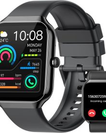 Smart Watch for Men Women, 1.96"HD Smartwatch (Answer/Make Call) with Heart Rate/Sleep Monitor/Pedometer/Spo2, 2025 New Fitness Watch 113+ Sport Modes, IP68 Waterproof Activity Tracker for Android iOS